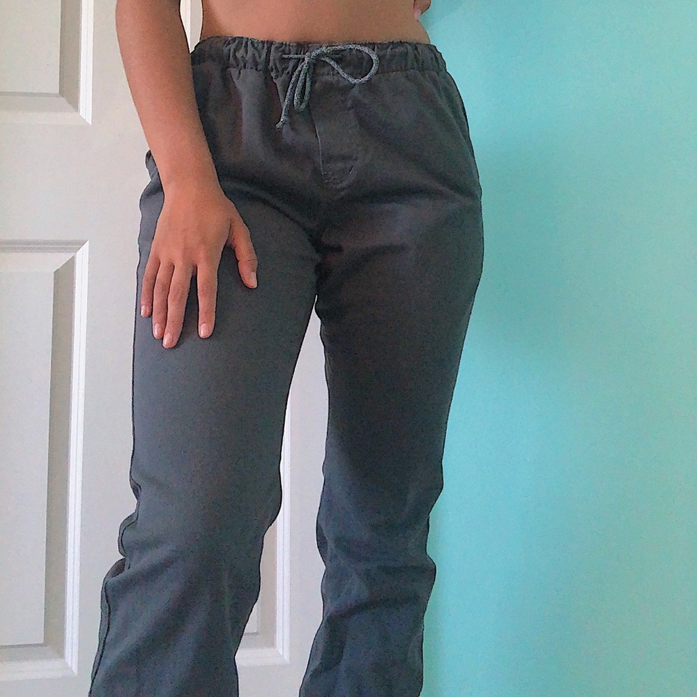 grey cargo pants from free world.